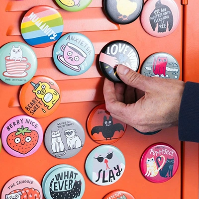 Badge personnalisé - Magnet