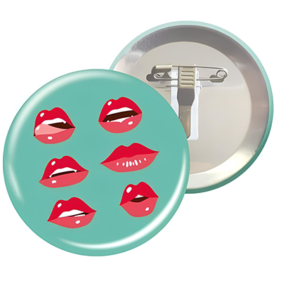 Badge personnalisé - Pince crocodile